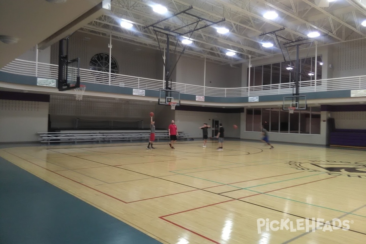 Photo of Pickleball at Ridgecrest Baptist Church (RBC) gym